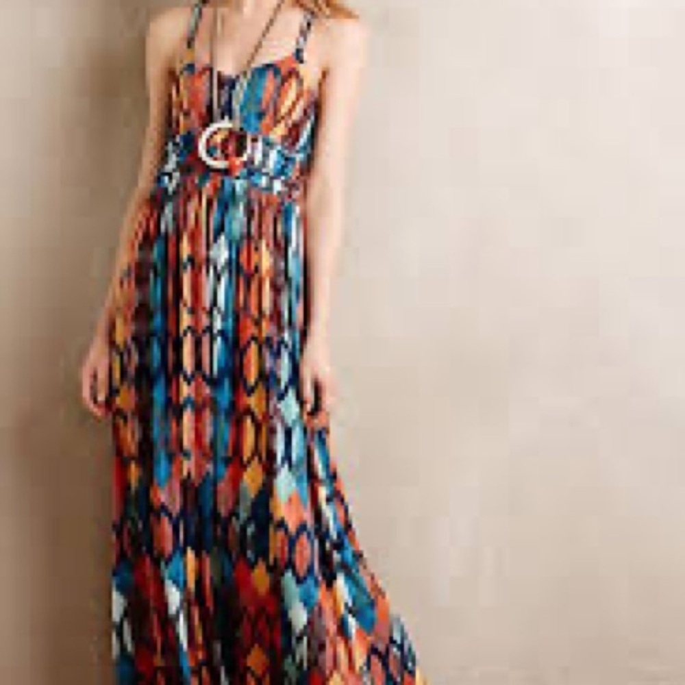 Anthropologie Maeve Maxi Dress S